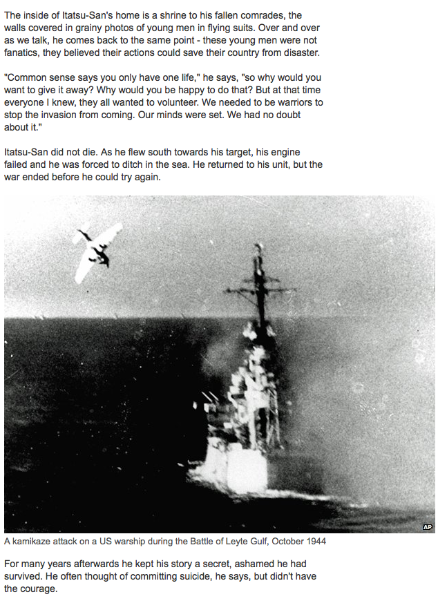 Remembering Japan’s kamikaze pilots: “How did we get here?” Canada ...